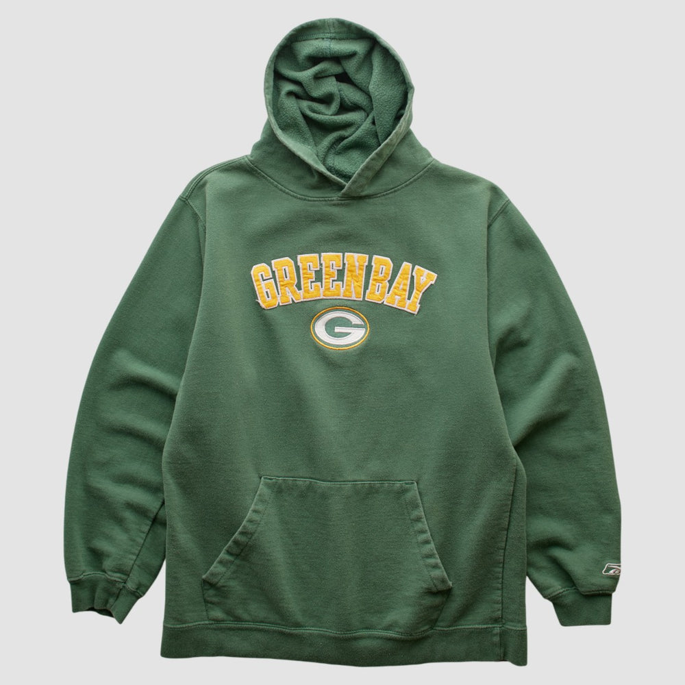 Green Bay Packers Team Edition Apparel 2000s Hooded Pullover Sweatshirt Green Vintage | Fanatics