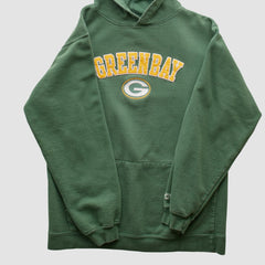 Green Bay Packers Team Edition Apparel 2000s Hooded Pullover Sweatshirt Green Vintage | Fanatics