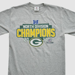 Green Bay Packers Team Edition Apparel 2011 T-shirt Heather Gray Vintage | Fanatics