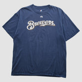 Milwaukee Brewers Majestic 2000s T-shirt - MLB