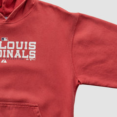 St. Louis Cardinals Majestic 2000s Hooded Pullover Sweatshirt - MLB