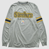 Pittsburgh Steelers NFL 2000s Long Sleeve T-shirt Heather Gray Vintage | Fanatics