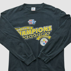 Pittsburgh Steelers Alstyle 2006 Long Sleeve T-shirt Black Vintage | Fanatics