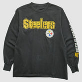 Pittsburgh Steelers 2000s Long Sleeve T-shirt Black Vintage | Fanatics