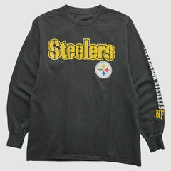 Pittsburgh Steelers 2000s Long Sleeve T-shirt Black Vintage | Fanatics