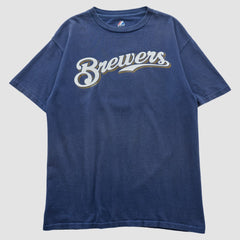 Milwaukee Brewers Majestic 2000s T-shirt - MLB