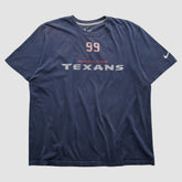 Houston Texans NFL 2010s T-shirt Navy Vintage | Fanatics