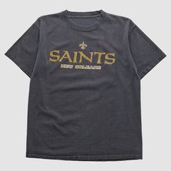 New Orleans Saints 2000s T-shirt Charcoal Vintage | Fanatics
