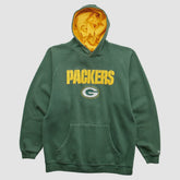 Green Bay Packers Reebok 2000s Hooded Pullover Sweatshirt Green Vintage | Fanatics