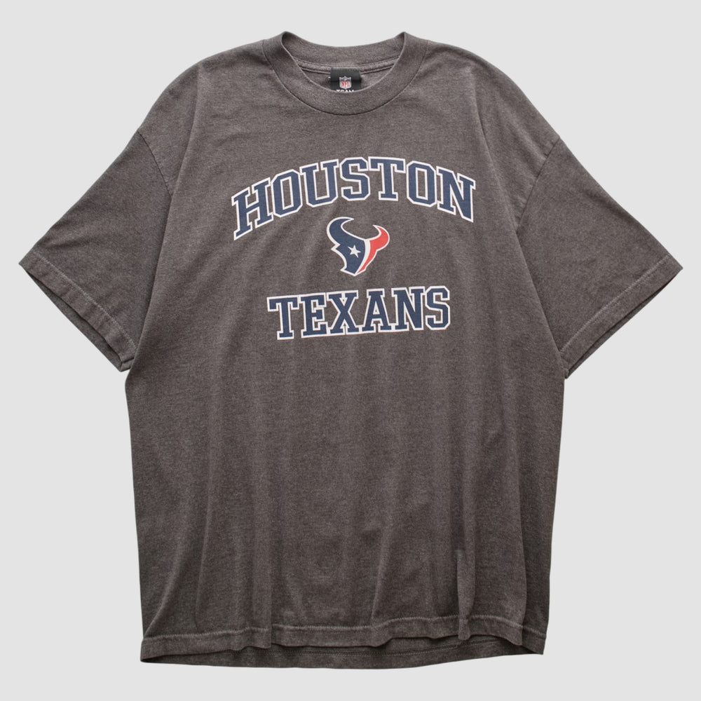 Houston Texans NFL 2010s T-shirt Dark Heather Gray Vintage | Fanatics