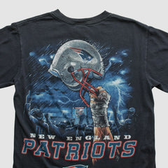 New England Patriots NFL 2010s T-shirt Black Vintage | Fanatics