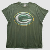Green Bay Packers Reebok 2000s T-shirt Green Vintage | Fanatics