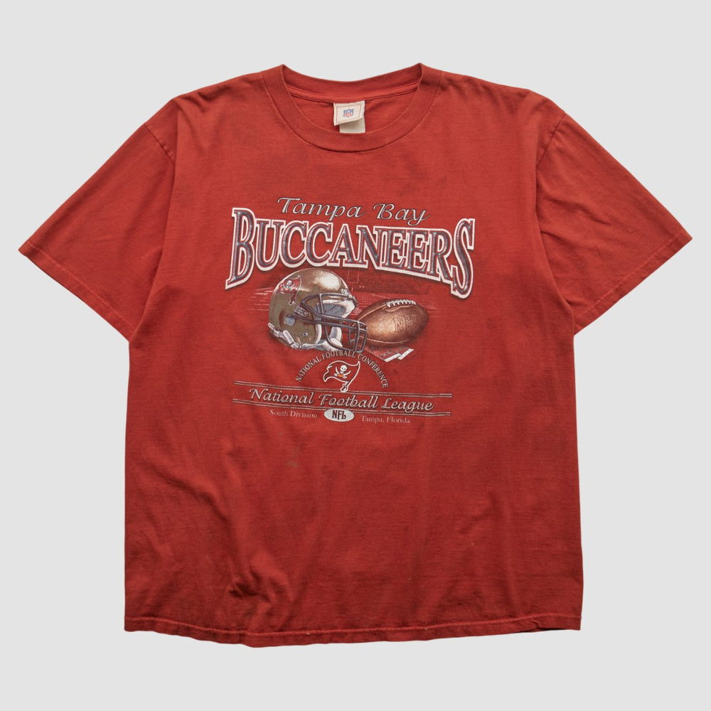 Tampa Bay Buccaneers NFL 2000s T-shirt Red Vintage | Fanatics