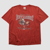 Tampa Bay Buccaneers NFL 2000s T-shirt Red Vintage | Fanatics