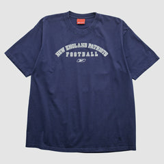 New England Patriots Reebok 2000s T-shirt Navy Vintage | Fanatics