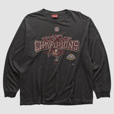 Tampa Bay Buccaneers Reebok 2003 Long Sleeve T-shirt Black Vintage | Fanatics