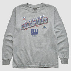 New York Giants Reebok 2011 Pullover Sweatshirt Heather Gray Vintage | Fanatics