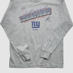 New York Giants Reebok 2011 Pullover Sweatshirt Heather Gray Vintage | Fanatics