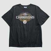 Pittsburgh Steelers Reebok 2006 T-shirt Black Vintage | Fanatics
