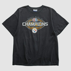 Pittsburgh Steelers Reebok 2006 T-shirt Black Vintage | Fanatics