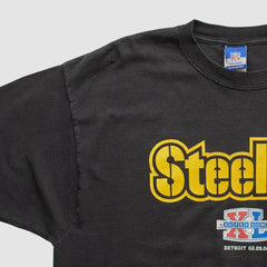 Pittsburgh Steelers Reebok 2000s T-shirt Black Vintage | Fanatics