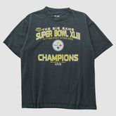 Pittsburgh Steelers NFL 2009 T-shirt Charcoal Vintage | Fanatics