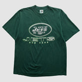 New York Jets Dynasty 2000s T-shirt Green Vintage | Fanatics