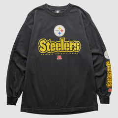 Pittsburgh Steelers NFL 2010s Long Sleeve T-shirt Black Vintage | Fanatics