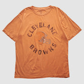 Cleveland Browns Reebok 2010s T-shirt Orange Vintage | Fanatics
