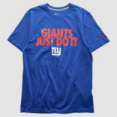 New York Giants 2010s T-shirt Blue Vintage | Fanatics