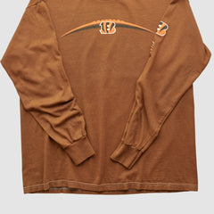 Cincinnati Bengals 2000s Long Sleeve T-shirt Brown Vintage | Fanatics