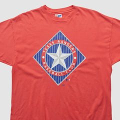 Texas Rangers Hanes 90s T-shirt - MLB