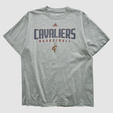 Cleveland Cavaliers 2010s T-shirt Heather Gray Vintage - NBA