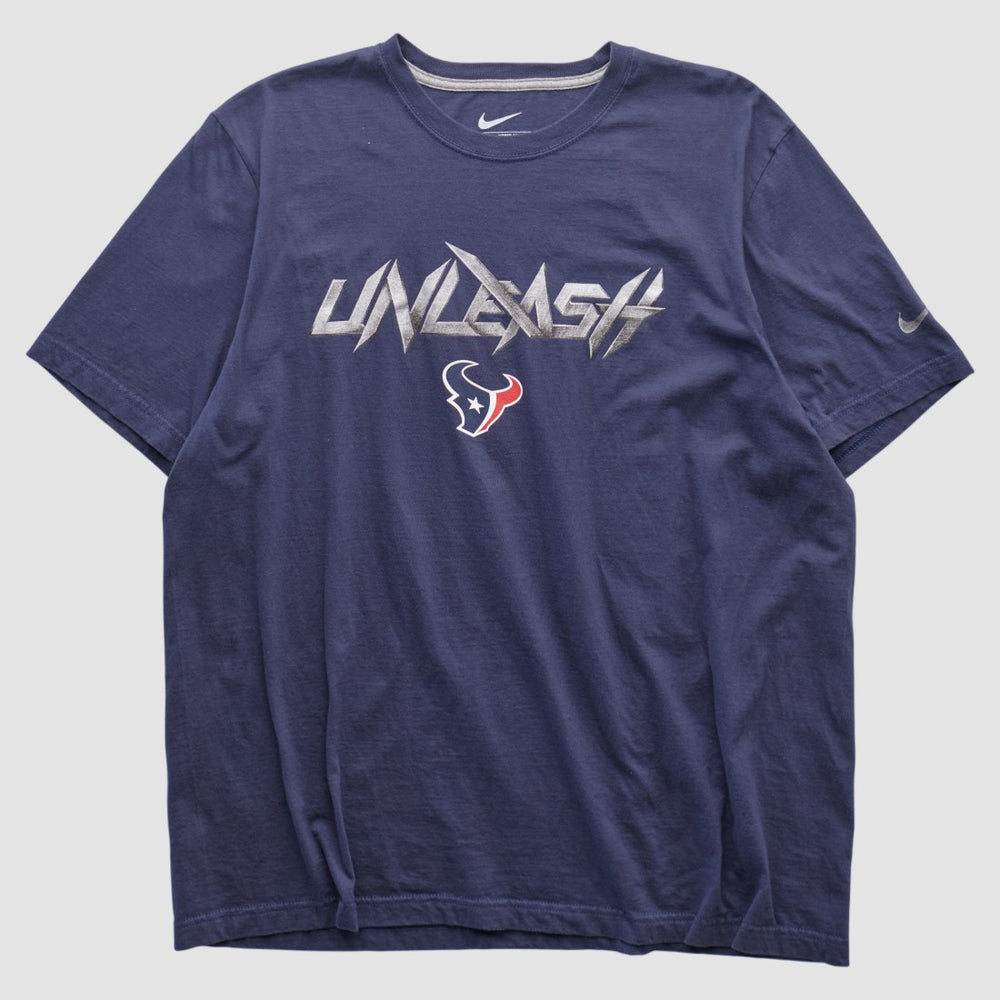Houston Texans 2010s T-shirt Navy Vintage | Fanatics