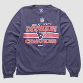 Houston Texans Reebok 2011 Long Sleeve T-shirt Navy Vintage | Fanatics
