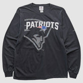 New England Patriots NFL 2010s Long Sleeve T-shirt Black Vintage | Fanatics