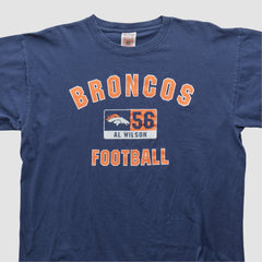 Denver Broncos NFL 2000s T-shirt Navy Vintage | Fanatics