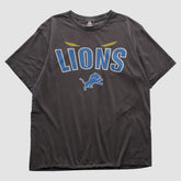 Detroit Lions Team Edition Apparel 2010s T-shirt Charcoal Vintage | Fanatics