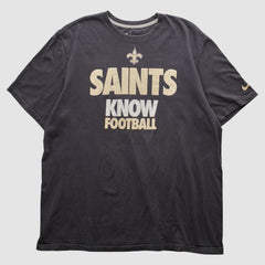 New Orleans Saints 2010s T-shirt Black Vintage | Fanatics