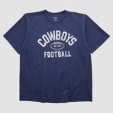 Dallas Cowboys Reebok 2000s T-shirt Navy Vintage | Fanatics