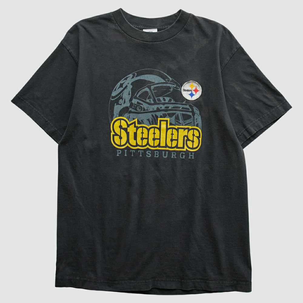 Pittsburgh Steelers NFL 2000s T-shirt Black Vintage | Fanatics