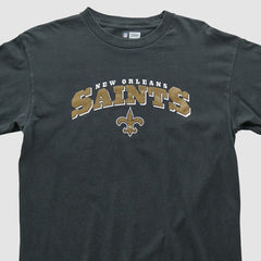 New Orleans Saints NFL 2000s Long Sleeve T-shirt Black Vintage | Fanatics