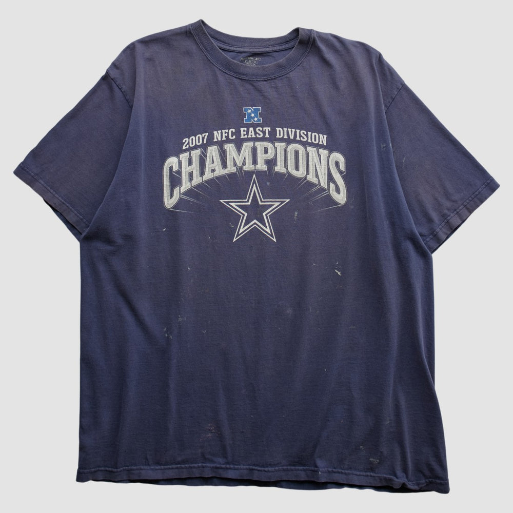 Dallas Cowboys Reebok 2007 T-shirt Navy Vintage | Fanatics