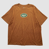 New York Jets Reebok 2000s T-shirt Orange Vintage | Fanatics