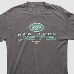 New York Jets 2010s Long Sleeve T-shirt Dark Heather Gray Vintage | Fanatics