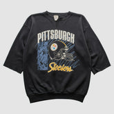 Pittsburgh Steelers Tultex 1992 Pullover Sweatshirt Black Vintage | Fanatics