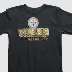 Pittsburgh Steelers Reebok 2000s Long Sleeve T-shirt Black Vintage | Fanatics
