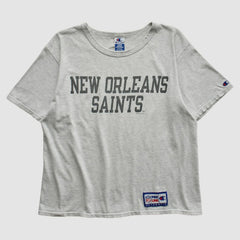 New Orleans Saints Champion 1994 T-shirt Heather Gray Vintage | Fanatics