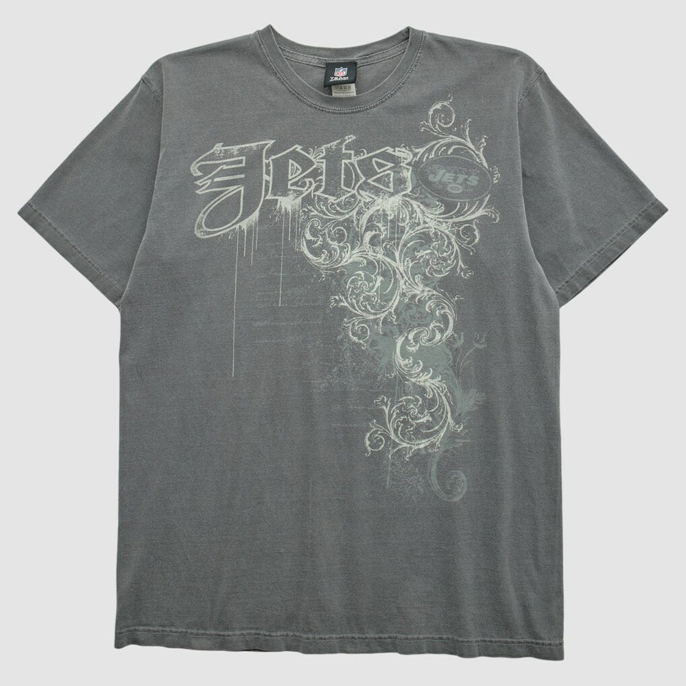 New York Jets NFL 2010s T-shirt Charcoal Vintage | Fanatics
