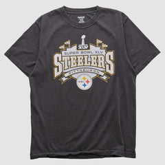 Pittsburgh Steelers Reebok 2011 T-shirt Charcoal Vintage | Fanatics